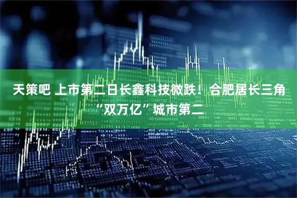 天策吧 上市第二日长鑫科技微跌！合肥居长三角“双万亿”城市第二